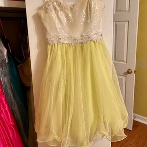 Jodi Kristopher Cupcake Prom Dress